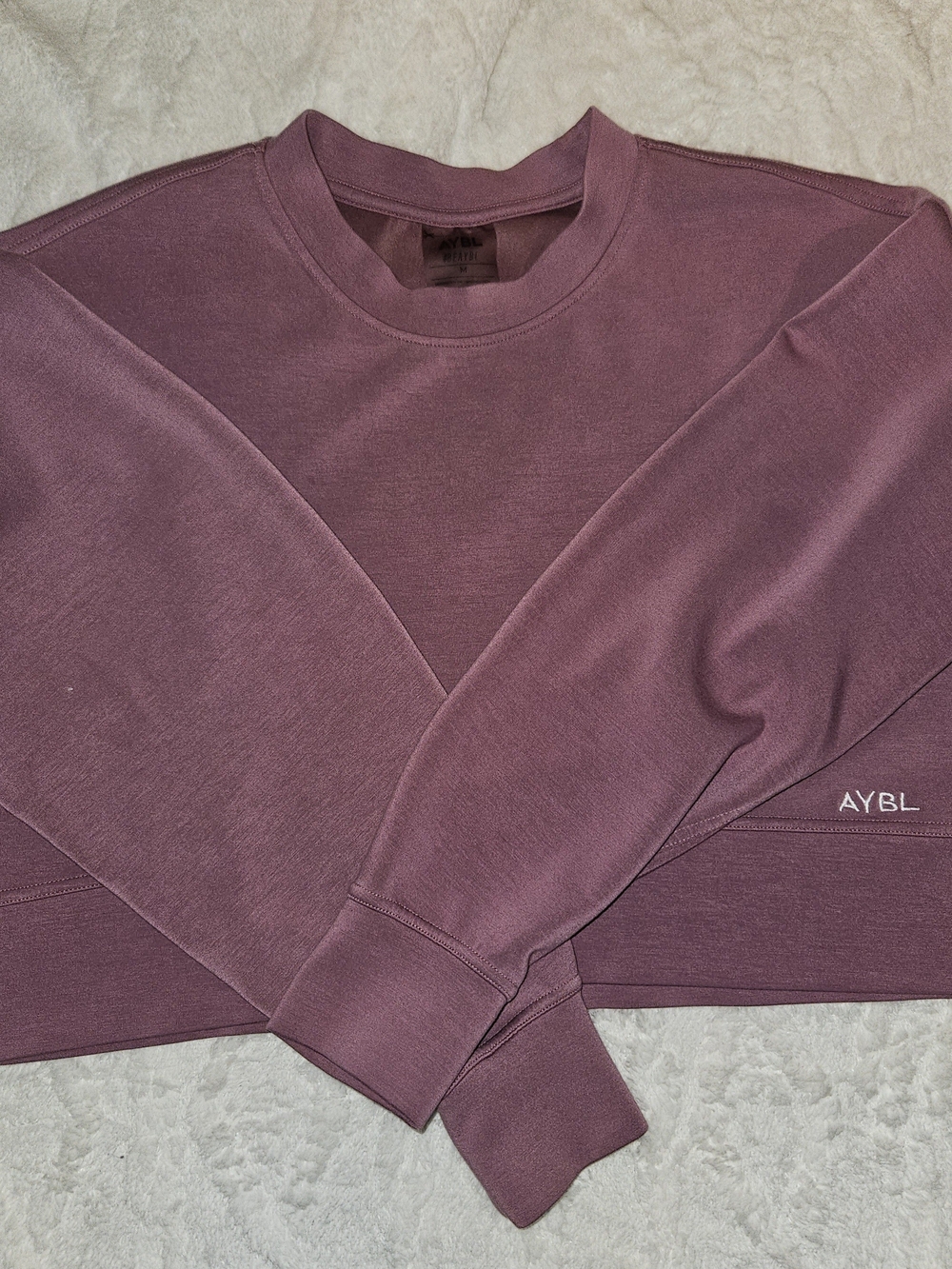 AYBL Dusty Mauve Crewneck Sweatshirt